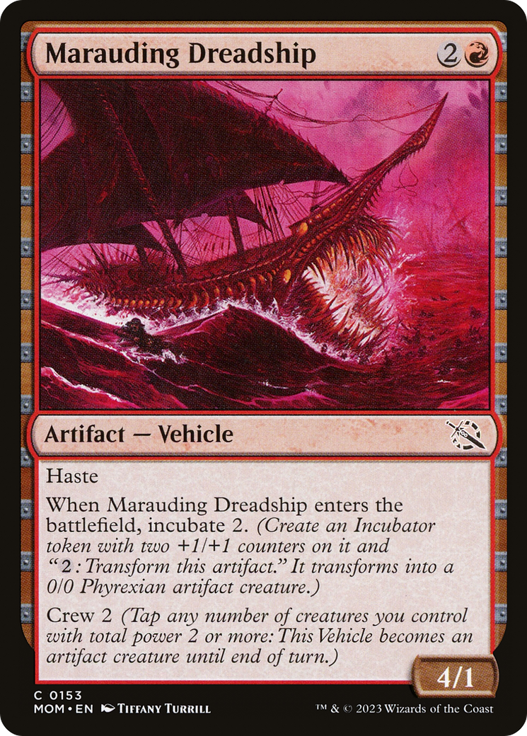 Marauding Dreadship (153) - March of the Machine