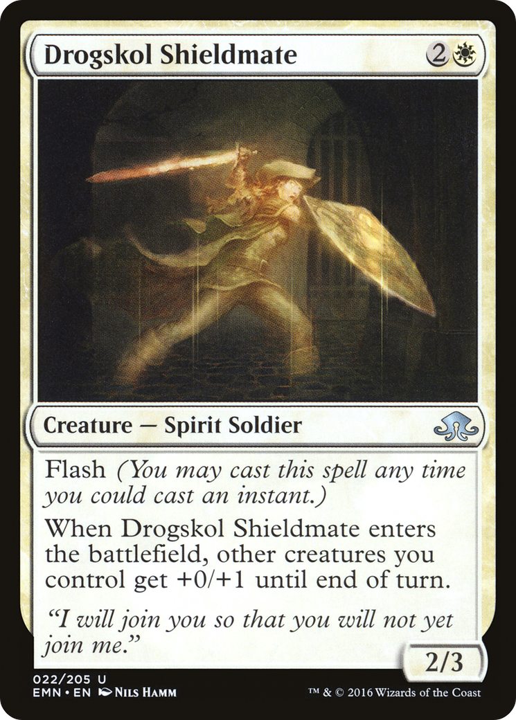 Drogskol Shieldmate (022) Foil - Eldritch Moon