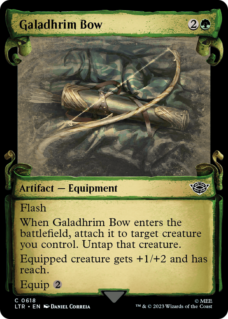 Galadhrim Bow (Showcase) (618) - The Lord of the Rings: Tales of Middle-earth