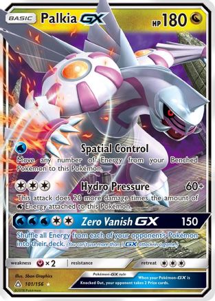 Palkia GX (101) Holofoil - SM  Ultra Prism