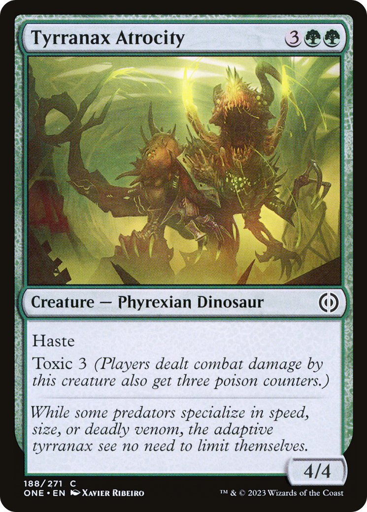 Tyrranax Atrocity (188) - Phyrexia: All Will Be One