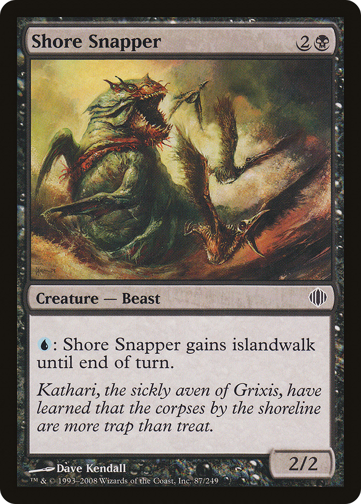 Shore Snapper (087) Foil - Shards of Alara
