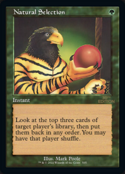Natural Selection (Retro) (505) - 30th Anniversary Edition