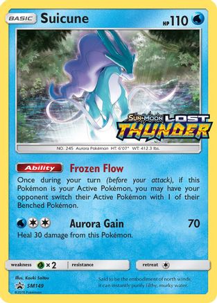 Suicune - SM149 (Prerelease) (SM149) Holofoil - SM Promos