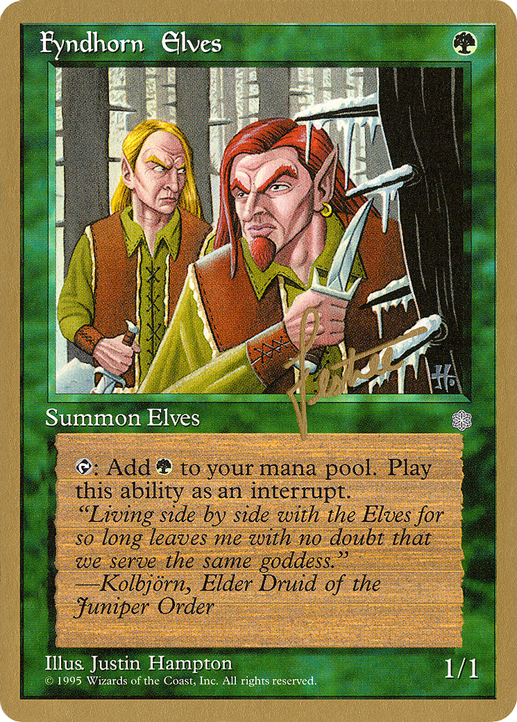 Fyndhorn Elves (bl244) - Pro Tour Collector Set