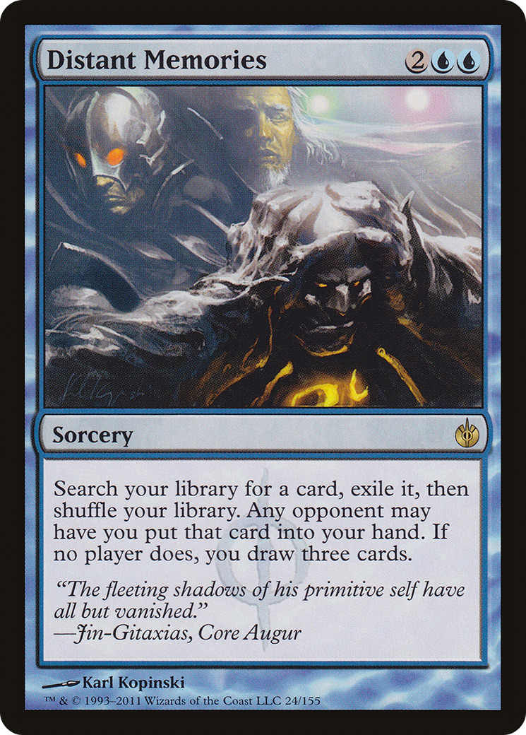 Distant Memories (024) Foil - Mirrodin Besieged