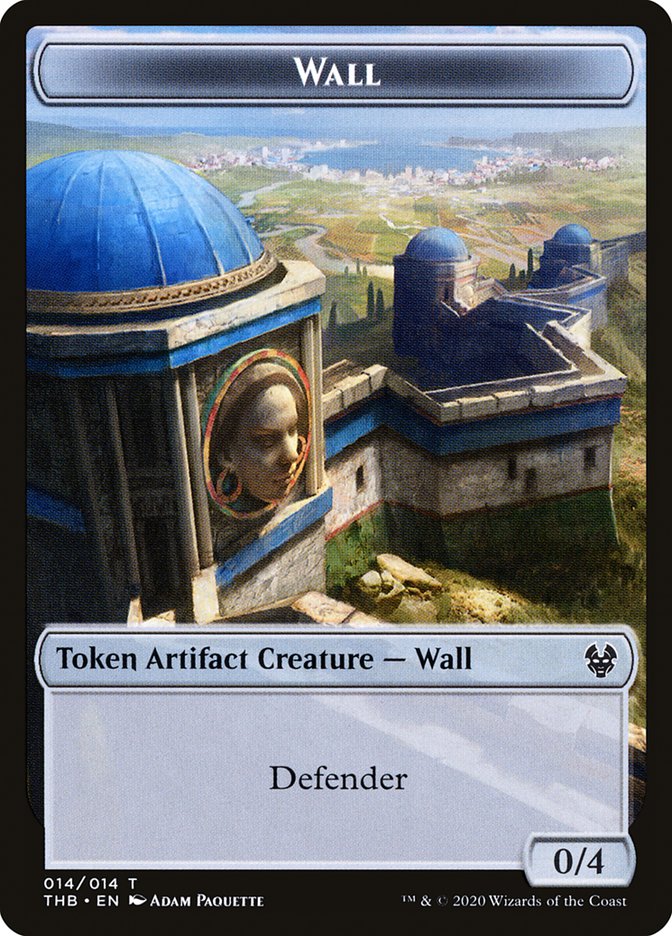 Wall Token [Theros Beyond Death Tokens] | Silver Goblin