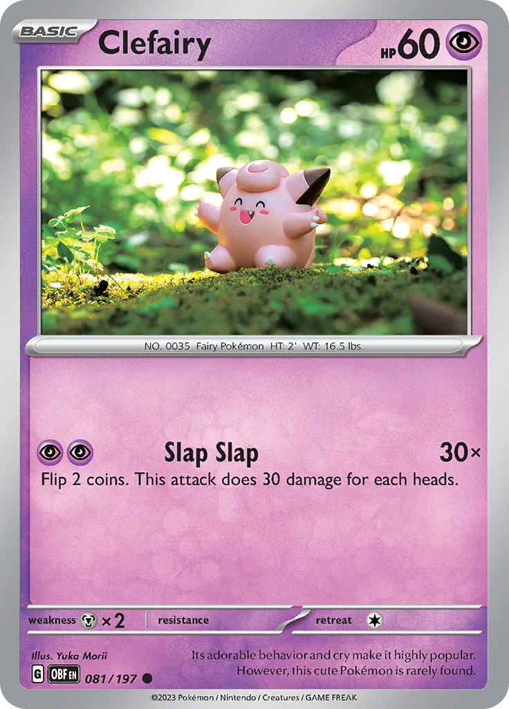 Clefairy (081/197) [Scarlet & Violet: Obsidian Flames] | Silver Goblin