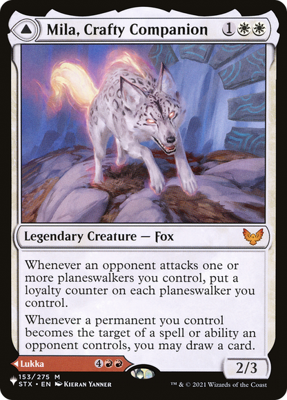 Mila, Crafty Companion // Lukka, Wayward Bonder (STX-153) - The List