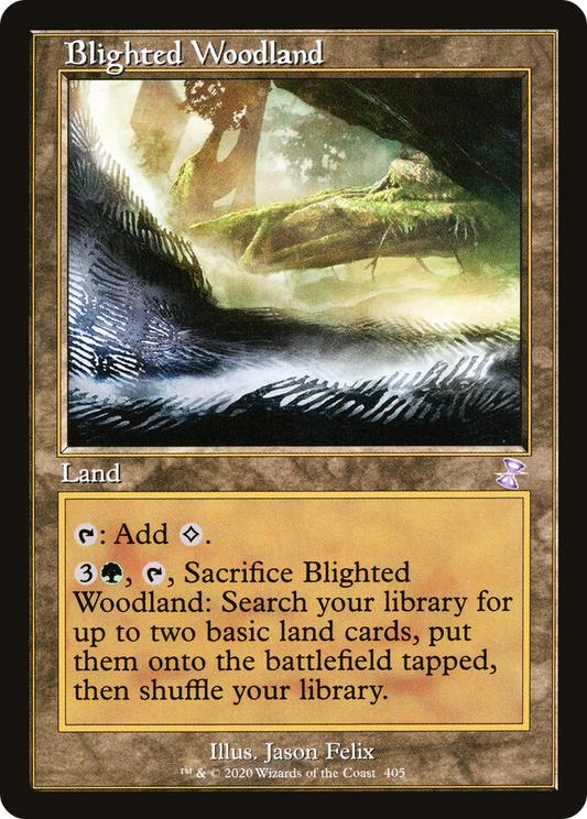 Blighted Woodland (Retro) (405) - Time Spiral Remastered