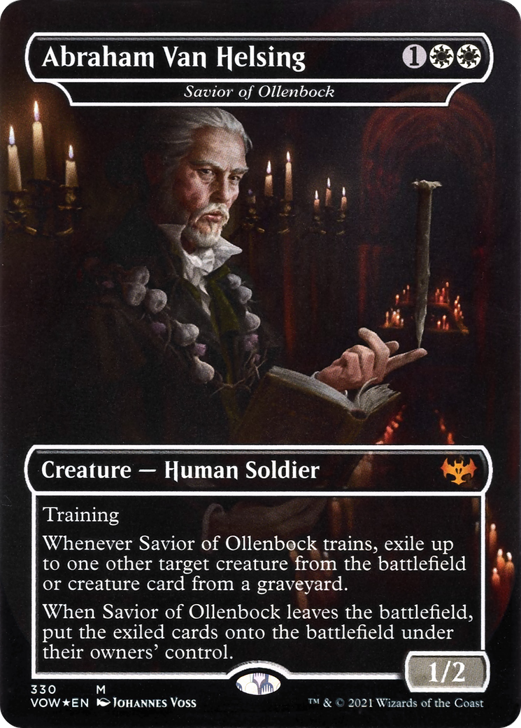 Savior of Ollenbock - Abraham Van Helsing [Innistrad: Crimson Vow] | Silver Goblin