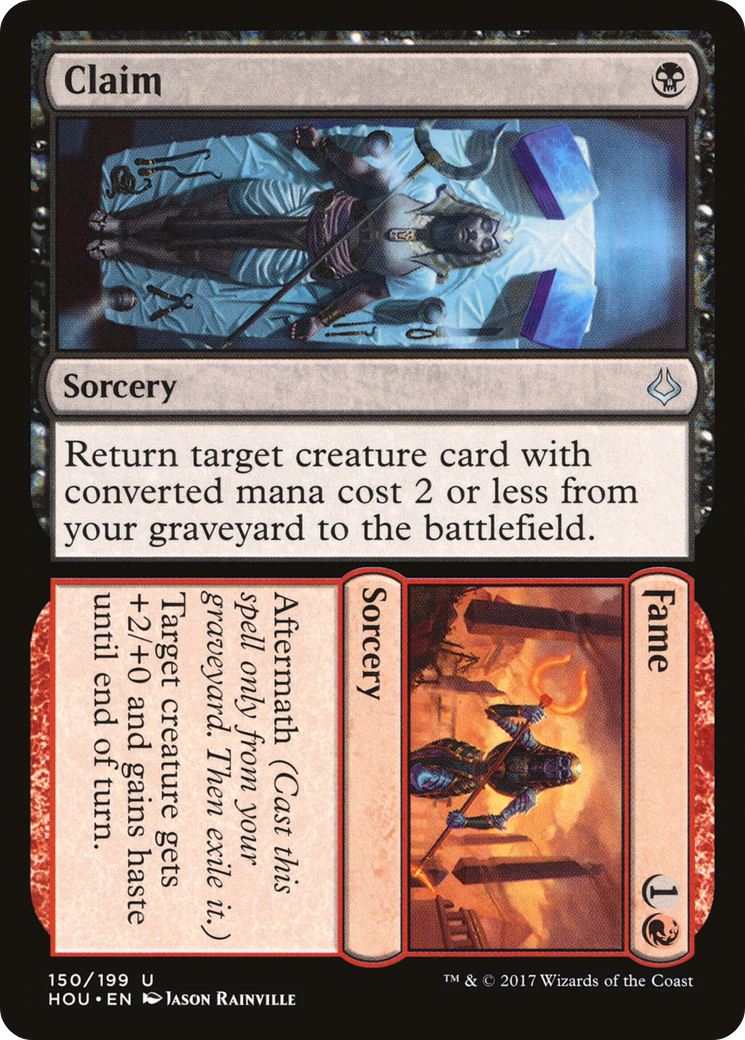 Claim // Fame (150) Foil - Hour of Devastation