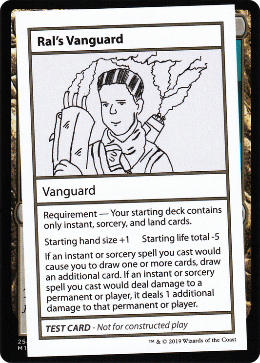 Ral's Vanguard (2021 Edition) [Mystery Booster Playtest Cards]