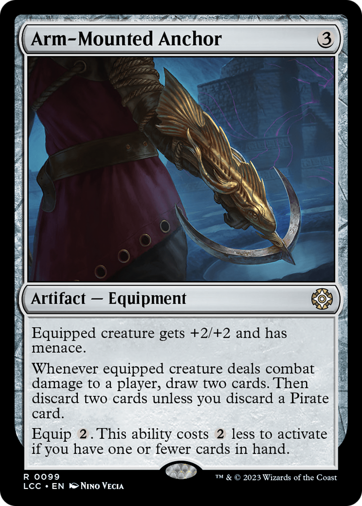 Arm-Mounted Anchor (099) - The Lost Caverns of Ixalan Commander