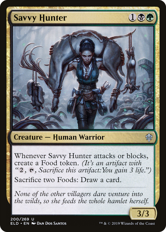 Savvy Hunter (200) - Throne of Eldraine