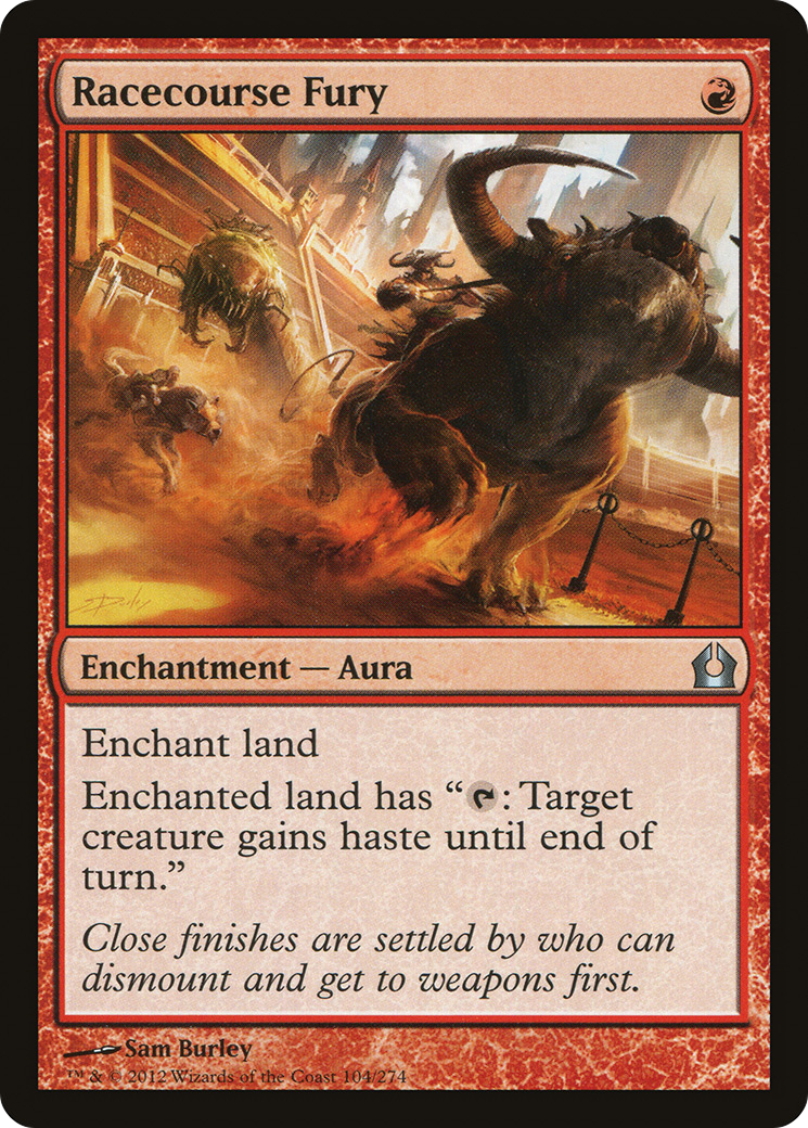 Racecourse Fury (104) - Return to Ravnica