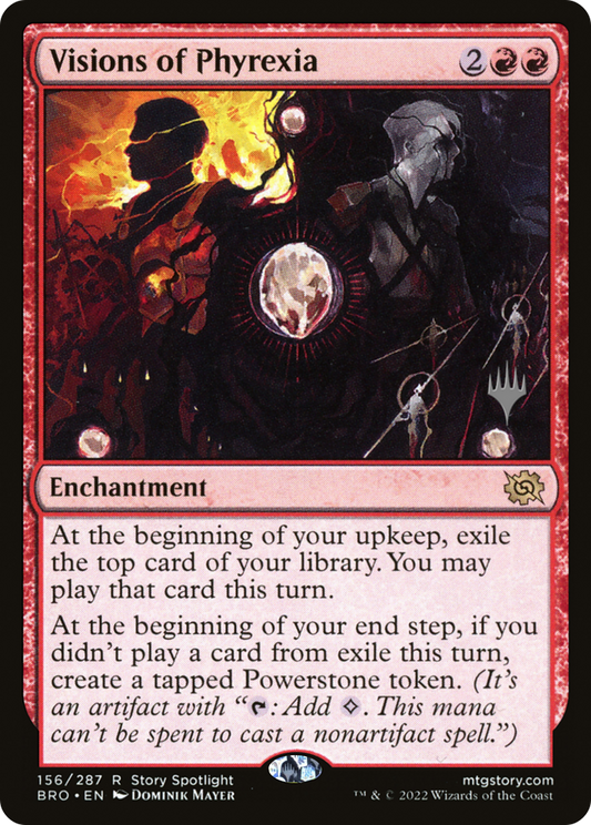 Visions of Phyrexia (Promo Pack) [The Brothers' War Promos] Foil