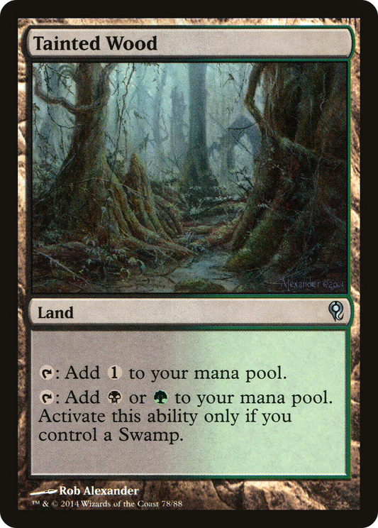 Tainted Wood (078) - Duel Decks: Jace vs. Vraska