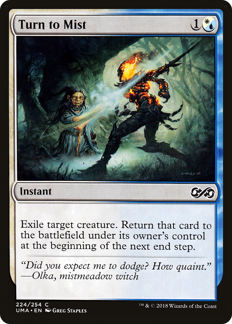 Turn to Mist (224) Foil - Ultimate Masters