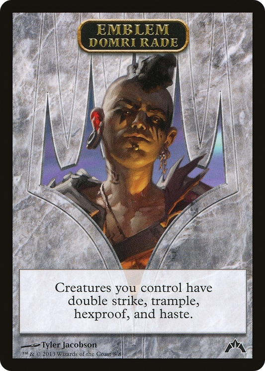 Domri Rade Emblem (008) - Gatecrash Tokens