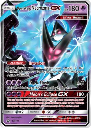 Dawn Wings Necrozma GX - SM101 (SM101) Holofoil - SM Promos