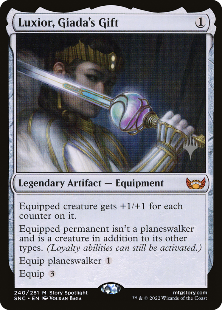 Luxior, Giada's Gift (240) - Streets of New Capenna Promos