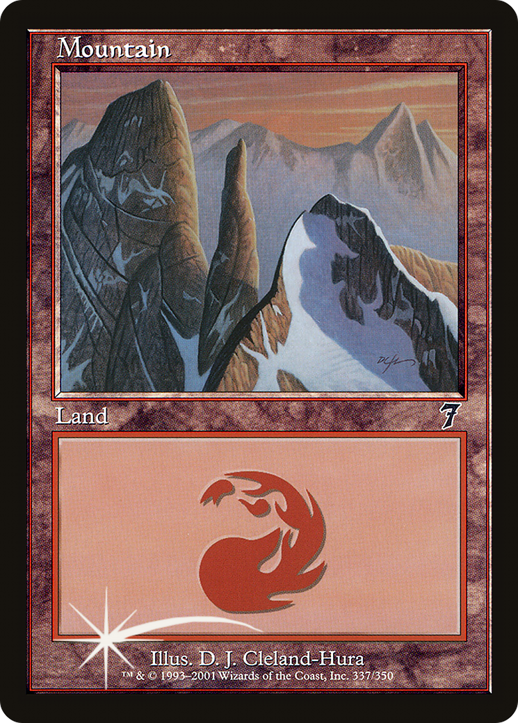 Mountain (337) - Seventh Edition