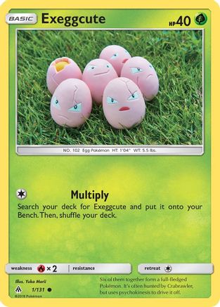 Exeggcute (1) - Forbidden Light