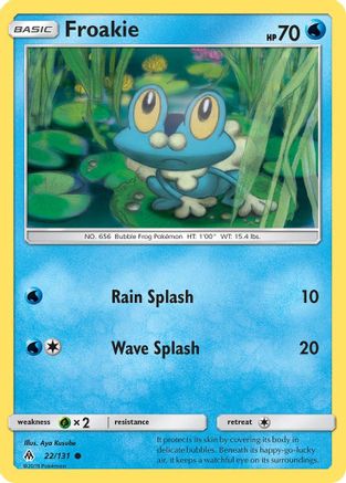 Froakie (22) Reverse Holofoil - Forbidden Light