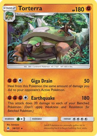 Torterra (58) - SM  Forbidden Light