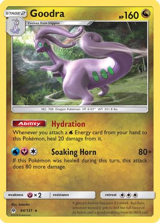 Goodra (94) Holofoil - SM  Forbidden Light