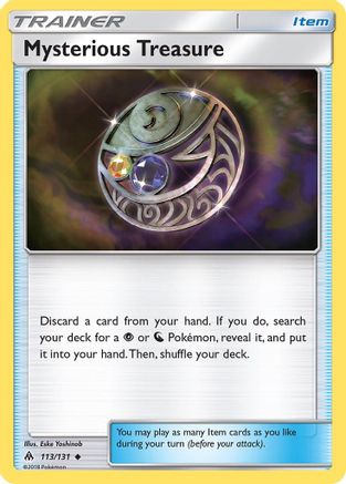 Mysterious Treasure (113) - SM  Forbidden Light
