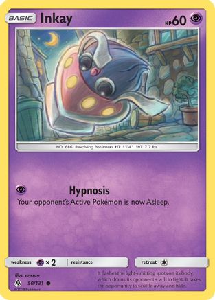Inkay (50) - SM  Forbidden Light