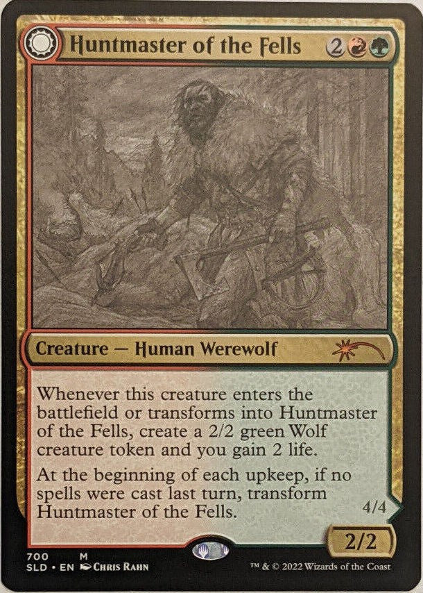 Huntmaster of the Fells // Ravager of the Fells (700) - Secret Lair Drop