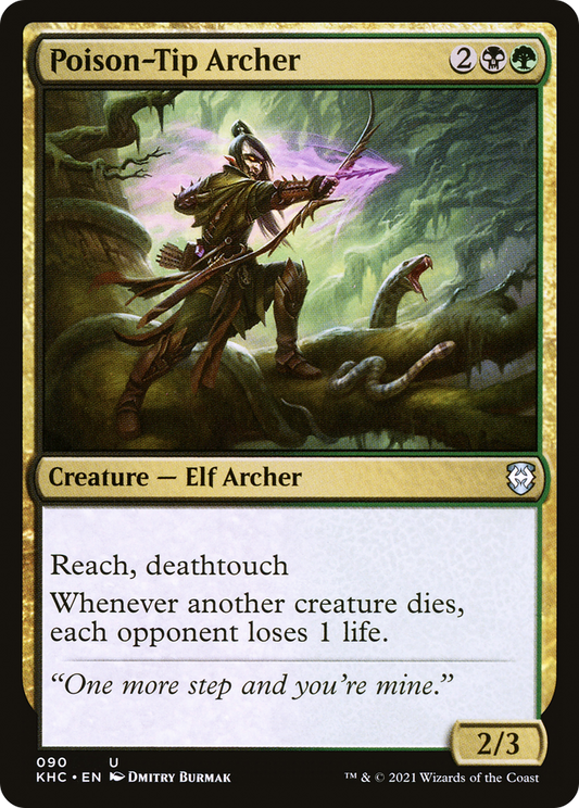 Poison-Tip Archer (090) - Kaldheim Commander