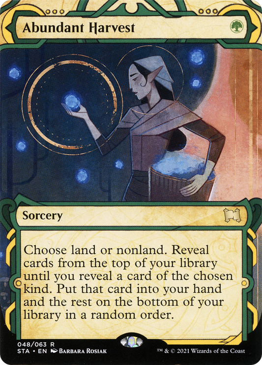 Abundant Harvest (048) Foil - Strixhaven Mystical Archive