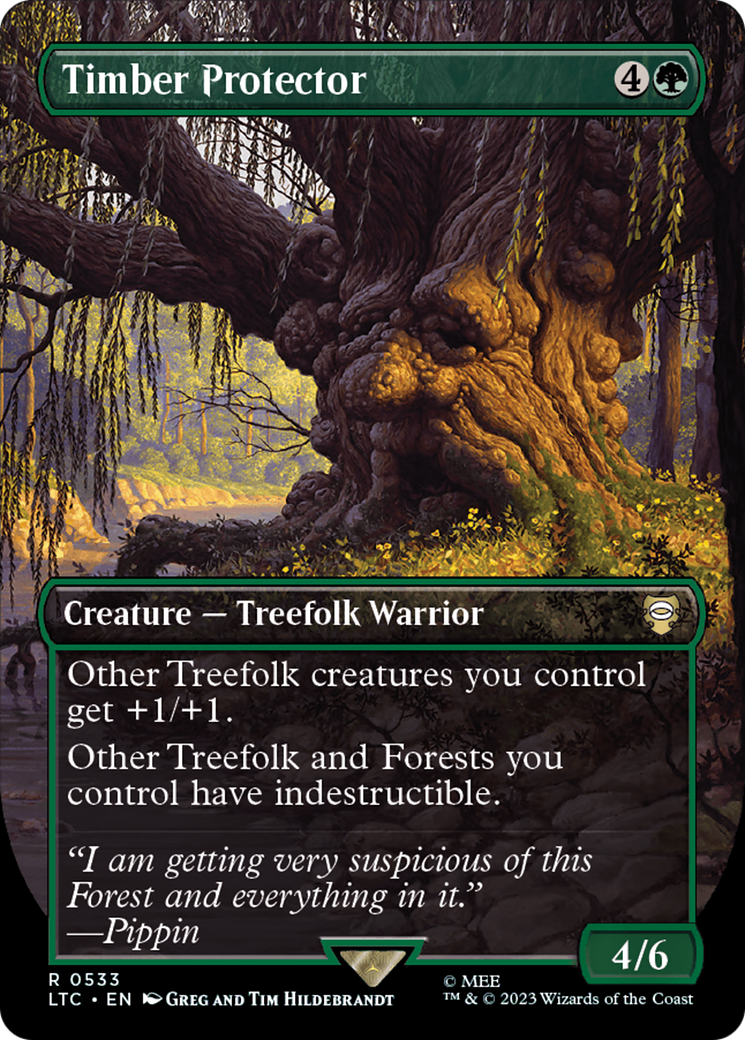 Timber Protector (Borderless) (533) - Tales of Middle-earth Commander