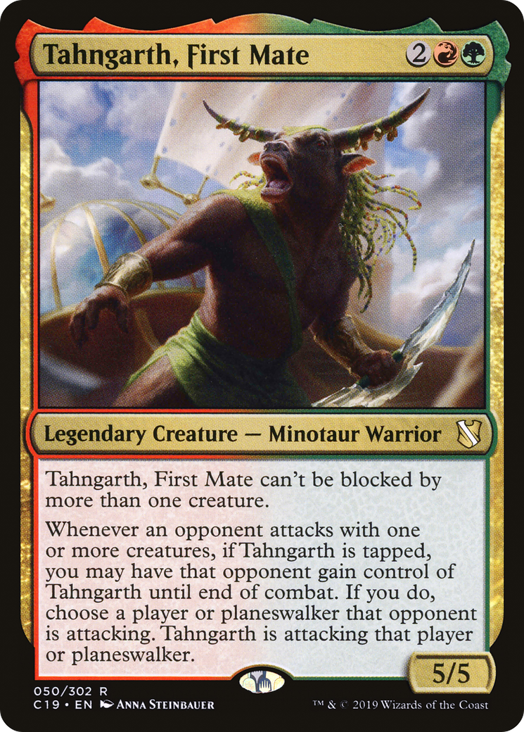 Tahngarth, First Mate (050) - Commander 2019