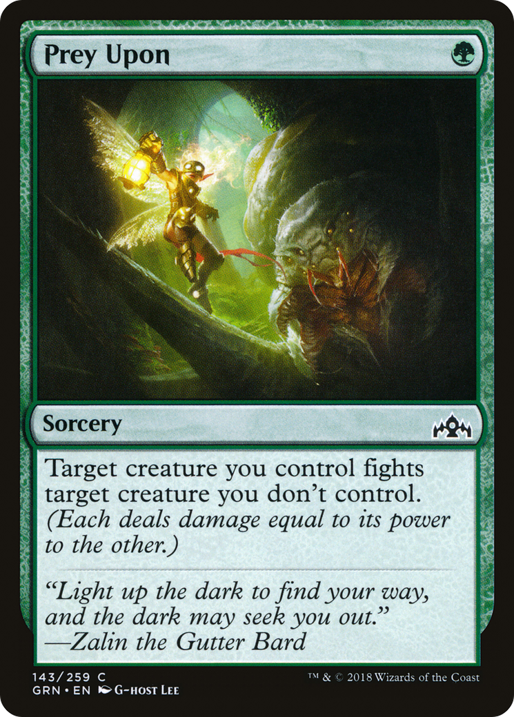Prey Upon (143) Foil - Guilds of Ravnica