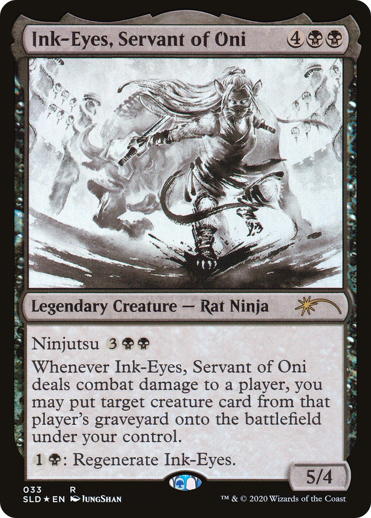 Ink-Eyes, Servant of Oni (033) Foil - Secret Lair Drop