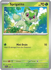 Sprigatito (001) [Scarlet & Violet: Black Star Promos] | Silver Goblin