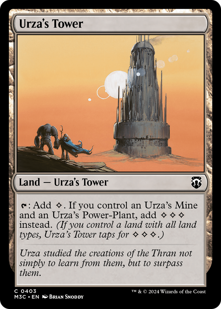Urza's Tower (Ripple Foil) [Modern Horizons 3 Commander] | Silver Goblin