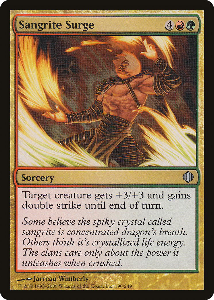 Sangrite Surge (190) - Shards of Alara
