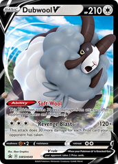 Dubwool V (SWSH049) (Jumbo Card) [Sword & Shield: Black Star Promos] | Silver Goblin