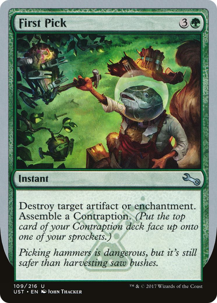 First Pick (109) - Unstable