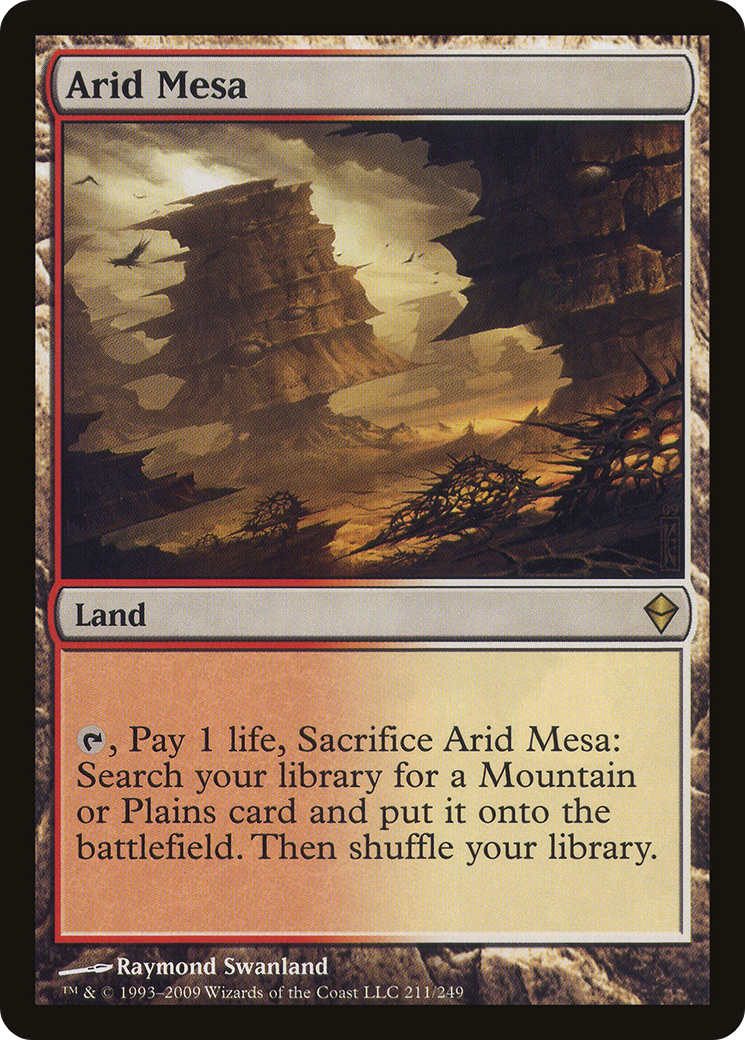 Arid Mesa (211) Foil - Zendikar