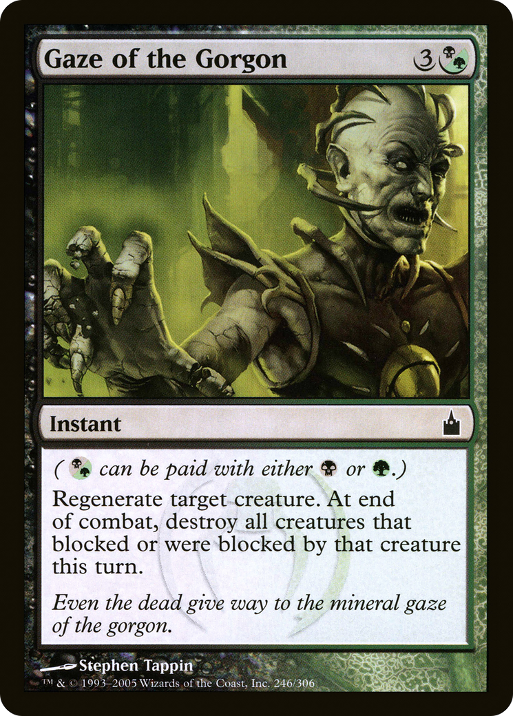 Gaze of the Gorgon [Ravnica: City of Guilds] | Silver Goblin