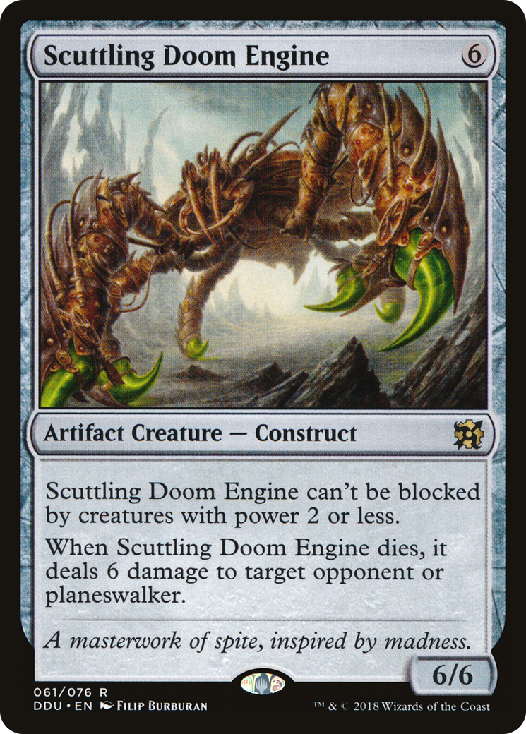 Scuttling Doom Engine (061) - Duel Decks: Elves vs. Inventors