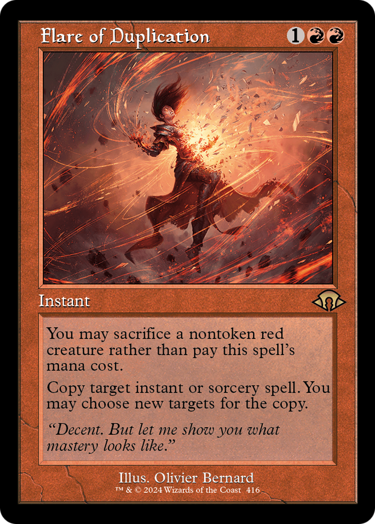 Flare of Duplication (Retro) (416) Foil - Modern Horizons 3