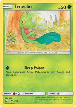 Treecko (7) (7) - SM  Celestial Storm